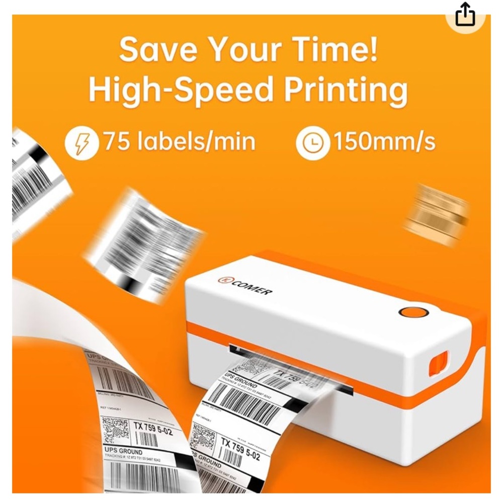 Comer Label High Speed Printer